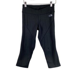 The North Face Womens Size XS Xsmall Black Coolmax  Capri Leggings Stretch‎